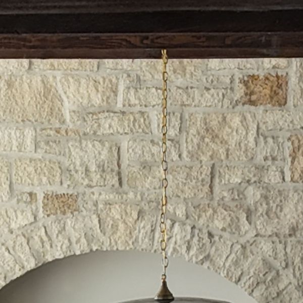 Interior stone feature wall