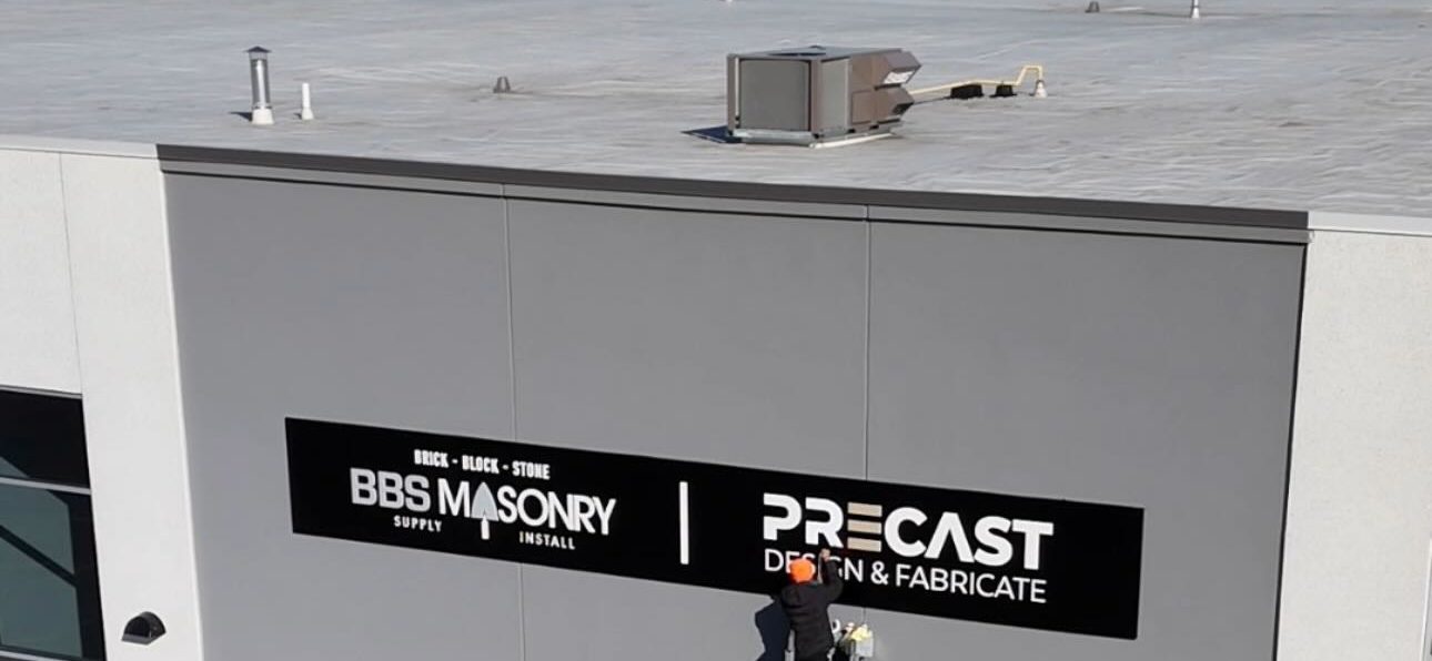 The BBS Masonry and Precast showroom exterior